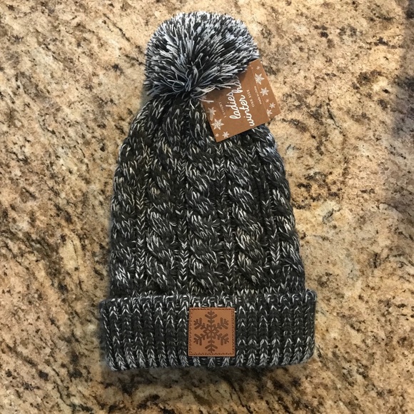 Accessories - Winter Beanie Hat With Pom